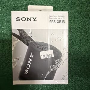 Sony SRS-XB13 Portable Speaker - Black